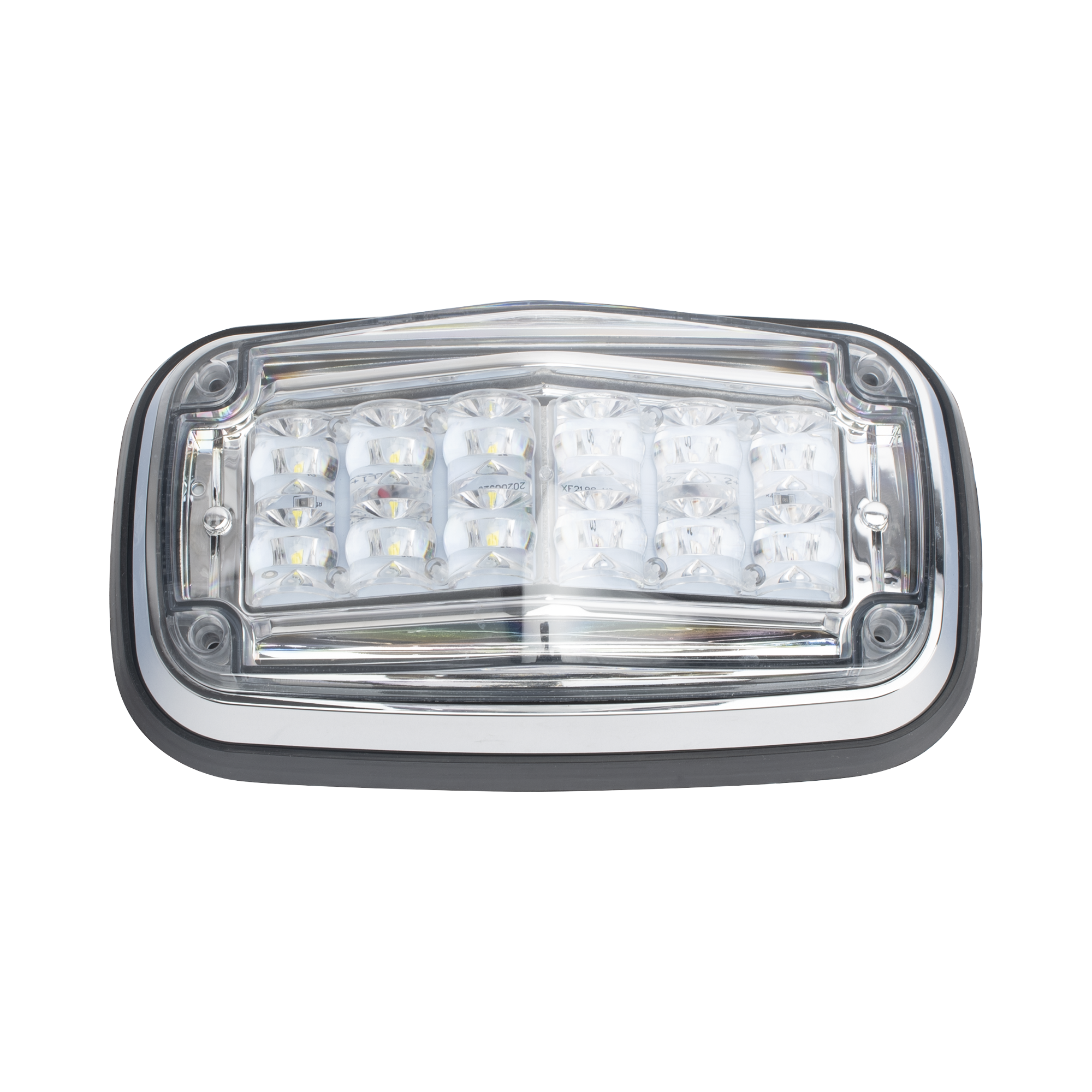 Luz de advertencia 8 X 4', Color Rojo / Claro, IP67, SAE, Ideal para Ambulancias