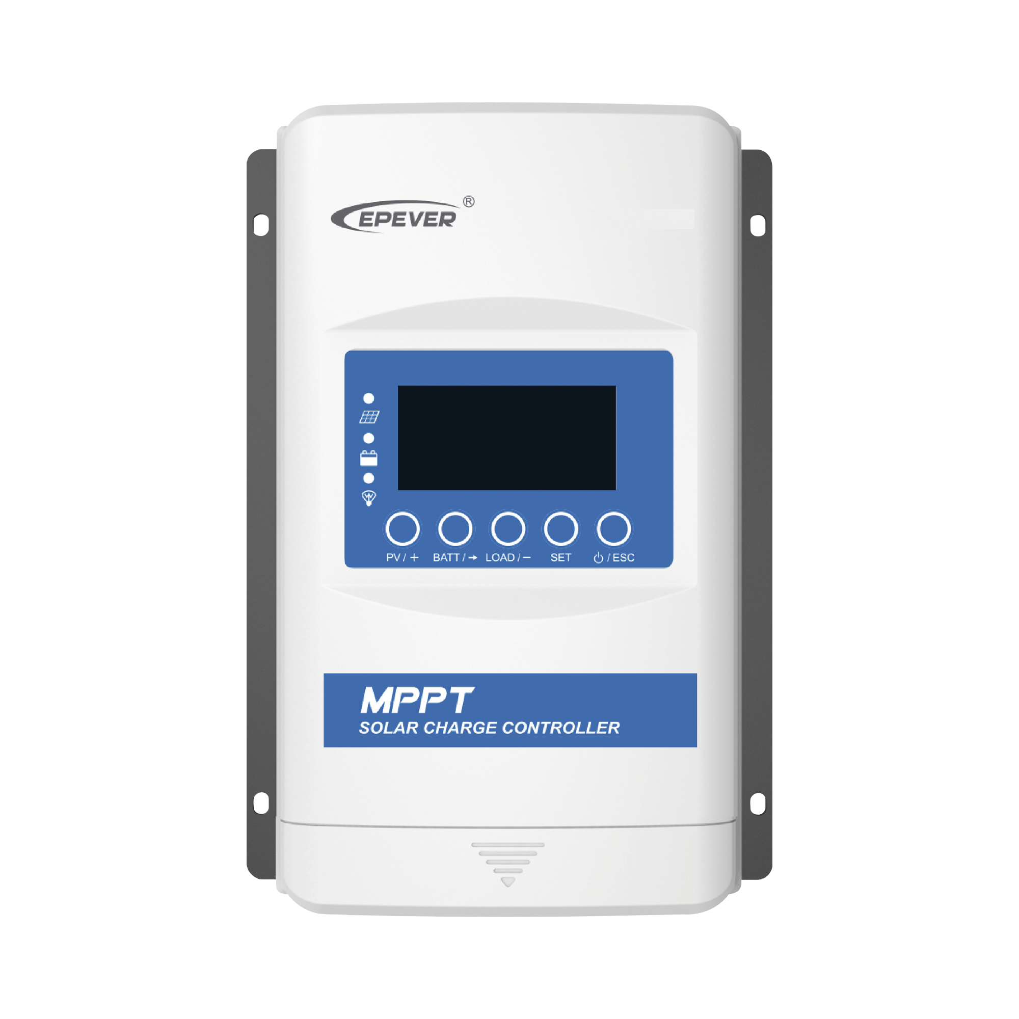 Controlador Solar MPPT 30A 12/24/36/48 V, Máximo Voltaje de Circuito Abierto Voc 150 Vcc, Configurable para Baterías de Litio