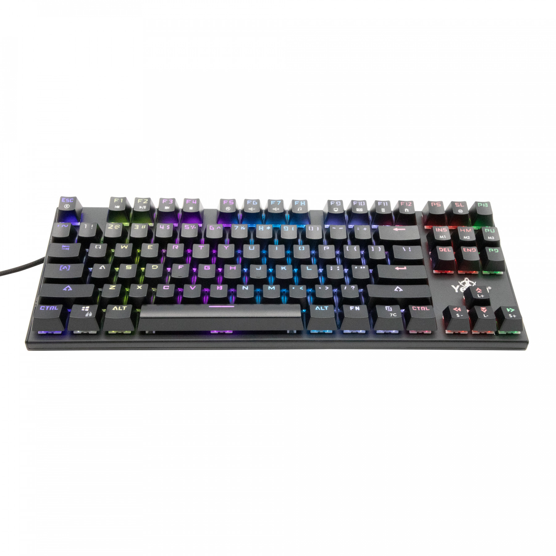 Teclado GAMER YEYIAN YAT1804 SPARK Serie 2000 MECANIC Switch Azul RGB - 