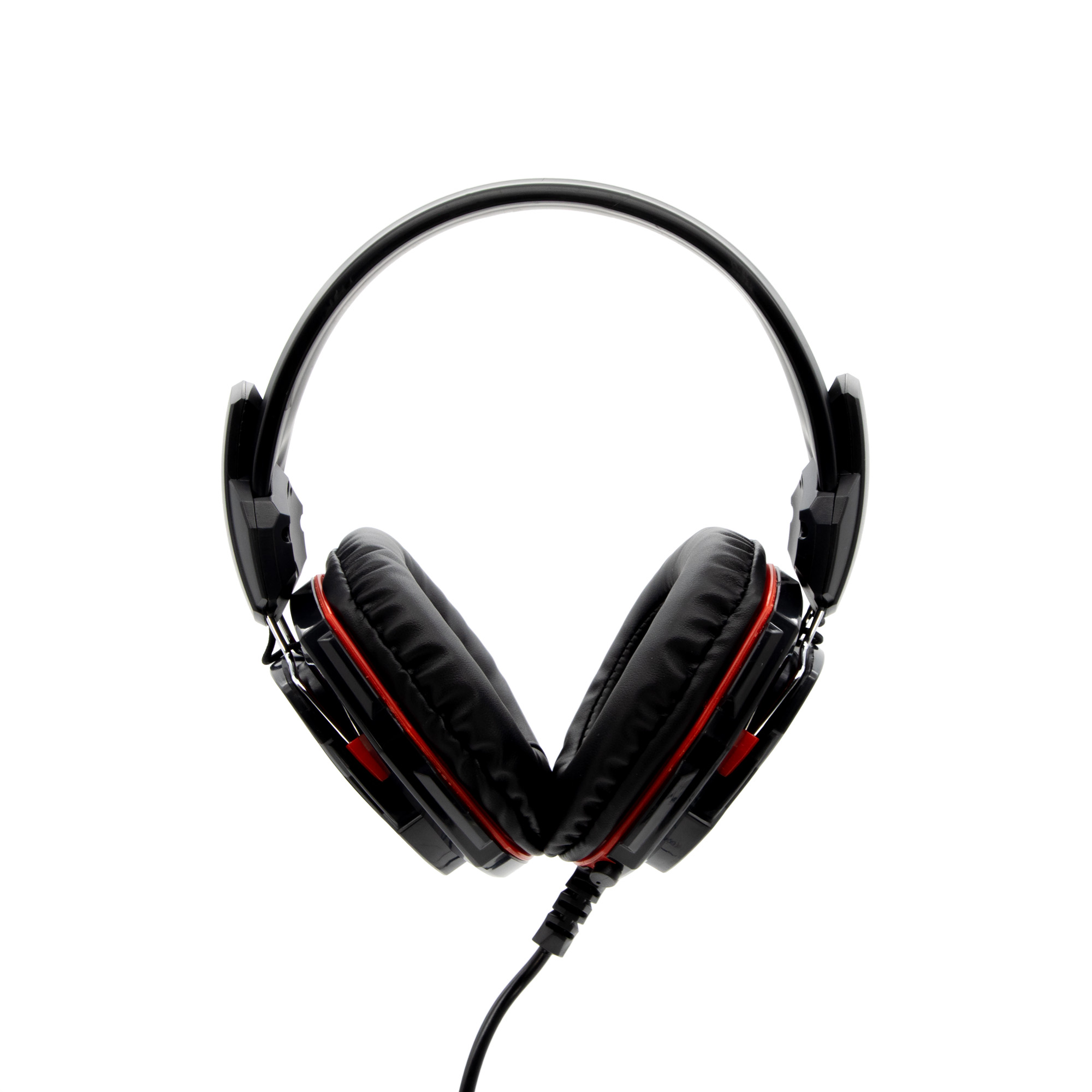 Diadema YEYIAN YH2000 Tempest LED - 3.5MM/PC/CONS/USB/ C/MIC Neg. C/Rojo